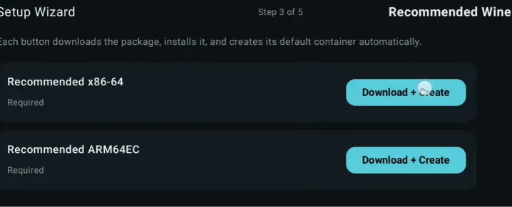 WinNative Emulator 3 Setup Winnative